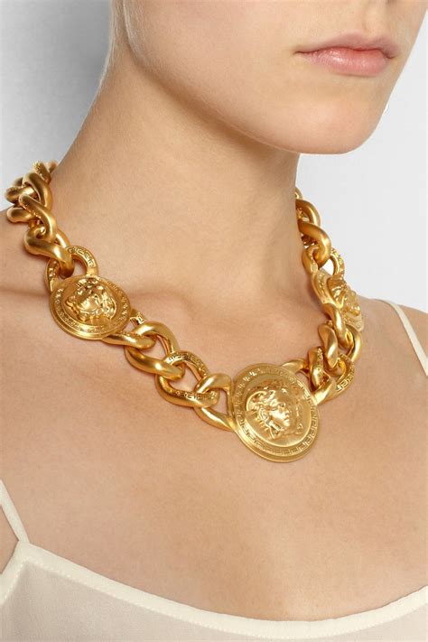 versace chain bianche|Versace chain women.